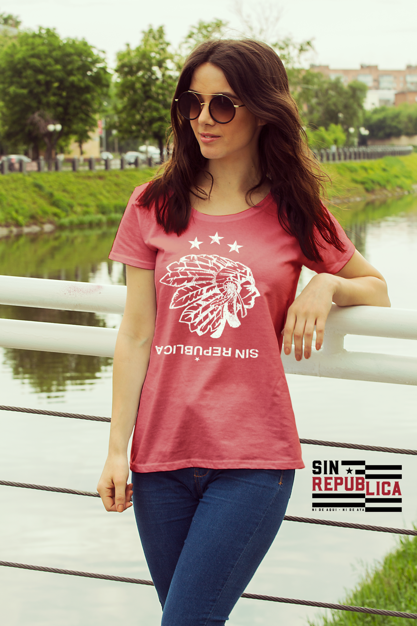Sin Republica - We Are Native - Women's short sleeve t-shirt
