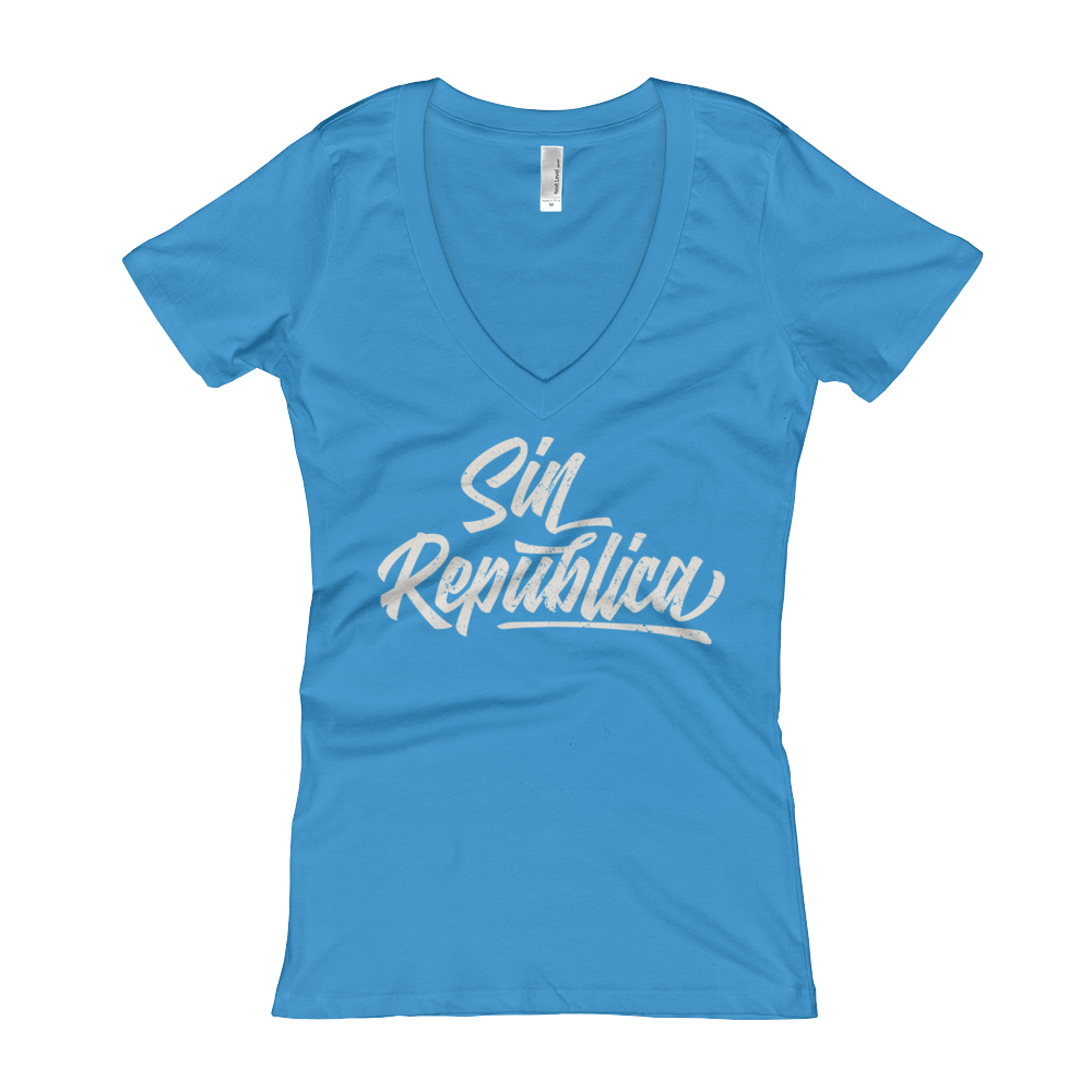 SR- Sin Republica - Women's V-Neck T-shirt