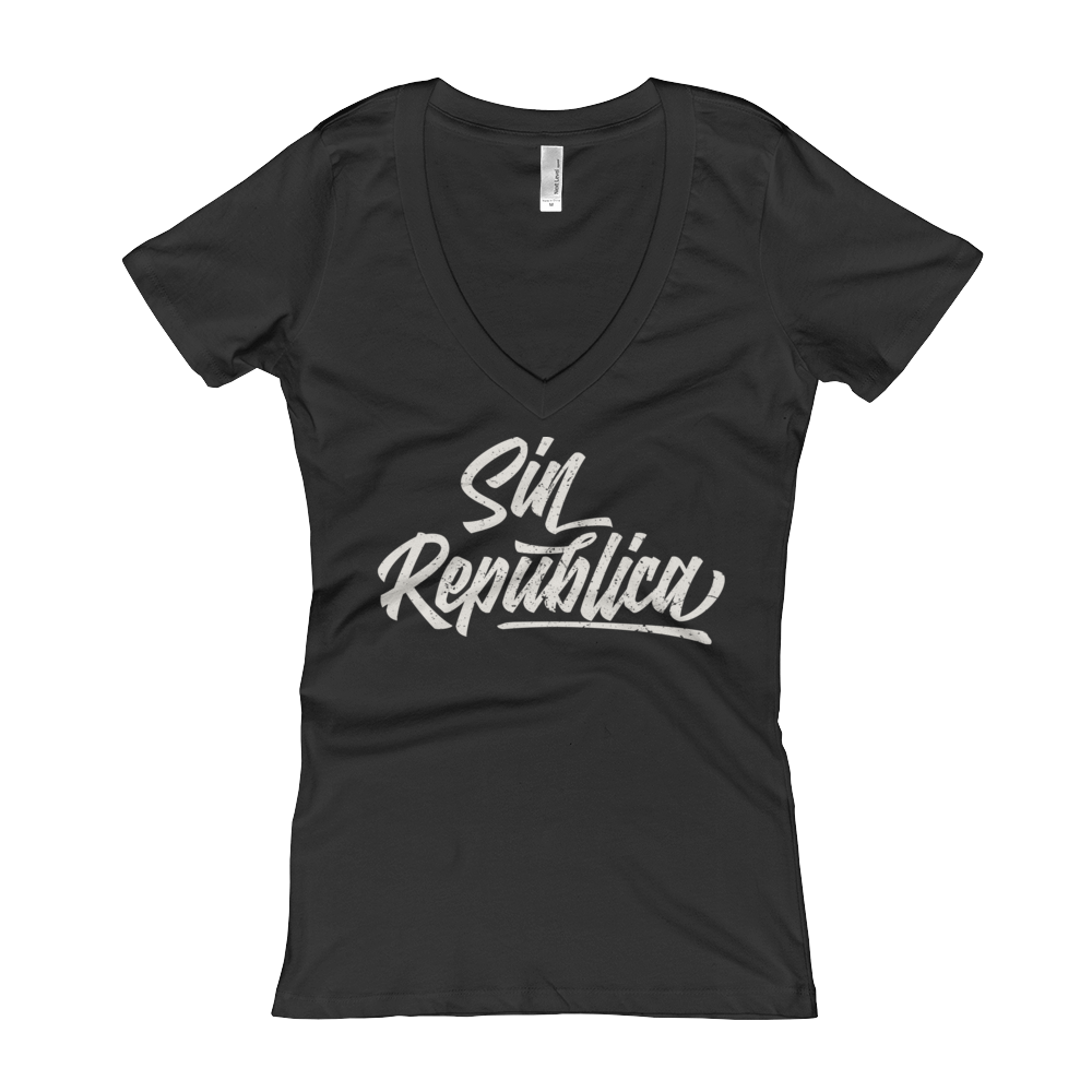 SR- Sin Republica - Women's V-Neck T-shirt